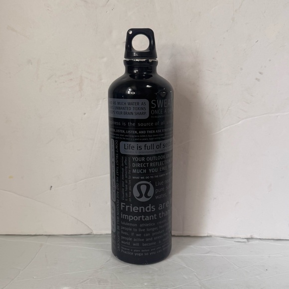 Black Motivational Water Bottle - Picture 5 of 15